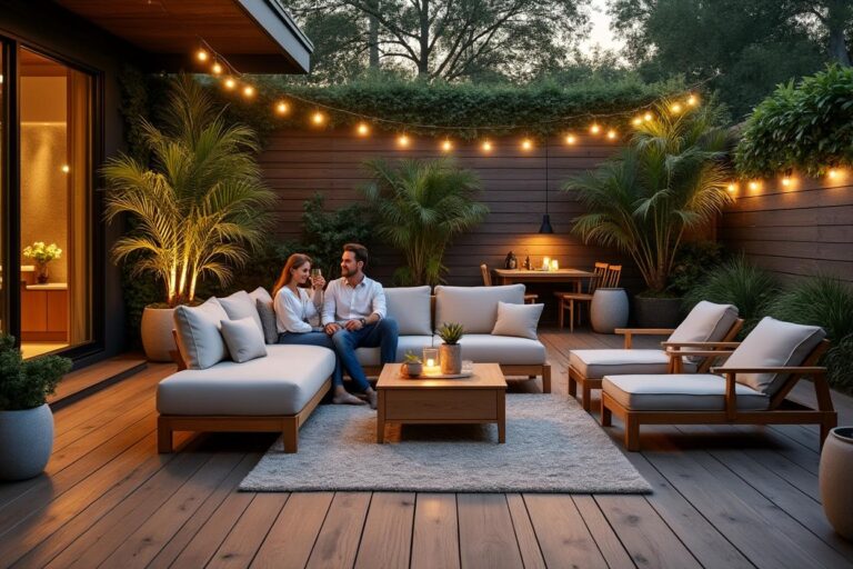 Transformez votre espace extérieur : les secrets d’une terrasse en bois exotique réussie